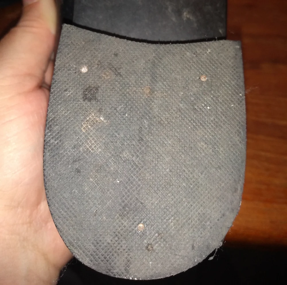 Franco Sarto Women's Black Leather Loafers, Size 8M, Made in Brazil - Picture 12 of 13